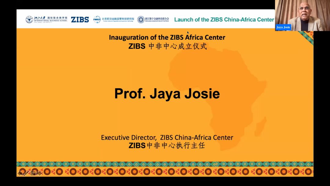 ZIBS China-Africa Center Launched